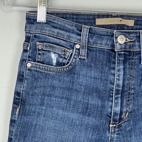 Joes Jeans Womens High Rise Skinny Ankle Jeans Michelle Distressed Wash size 24 - Picture 3 of 14